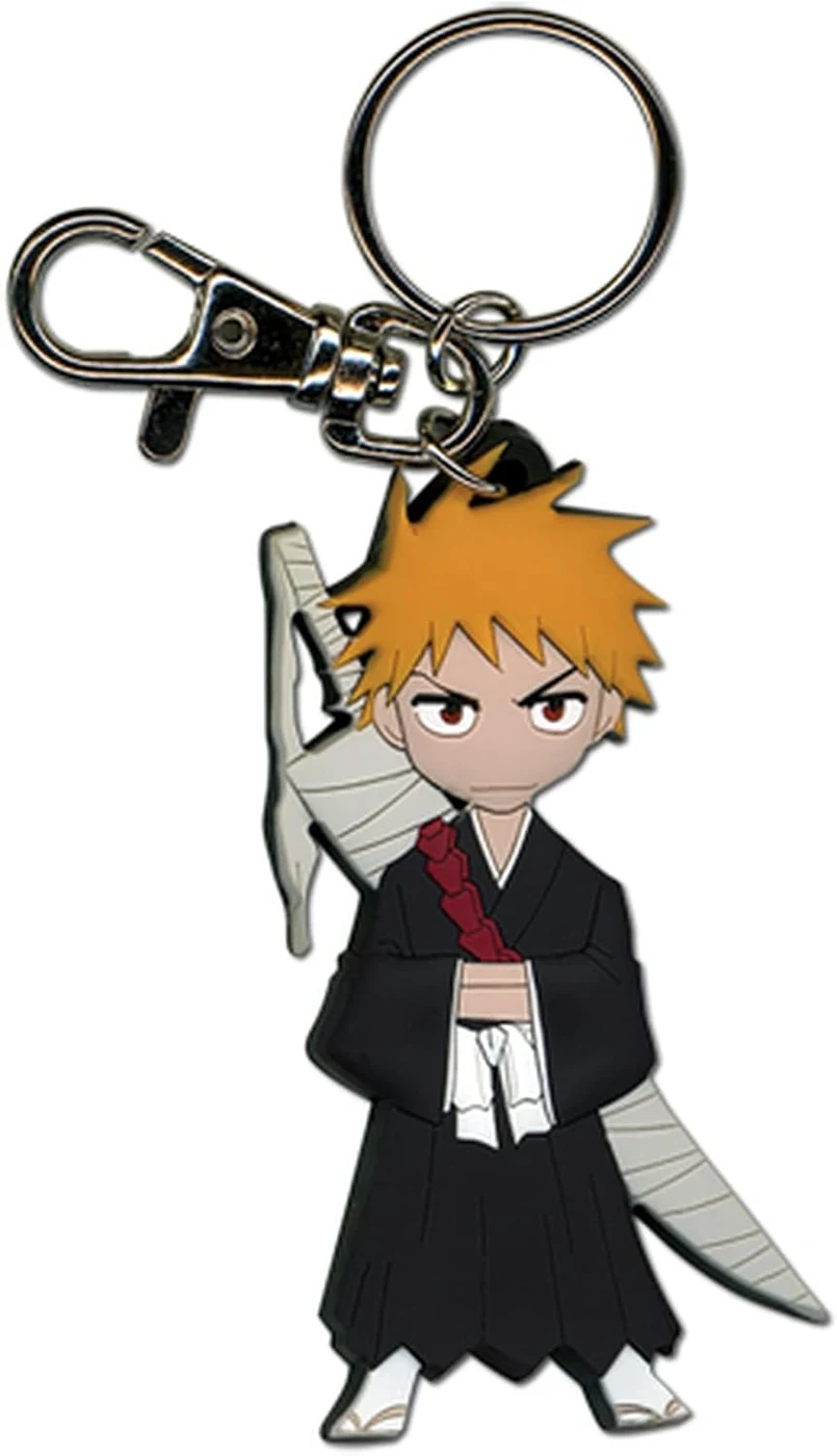 Great Eastern Entertainment Bleach Ichigo PVC SD Keychain Multicolor, 2"