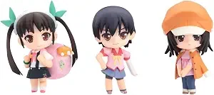 Bakemonogatari Nendoroid Petite Series 2 Action Figures Set of 3