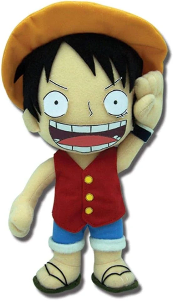 Great Eastern GE-8986 One Piece 10" SD Luffy Plush for 15 years and over