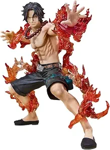 TAMASHII NATIONS Bandai Portgas One Piece - Figuarts Zero (D. Ace -Battle Version)