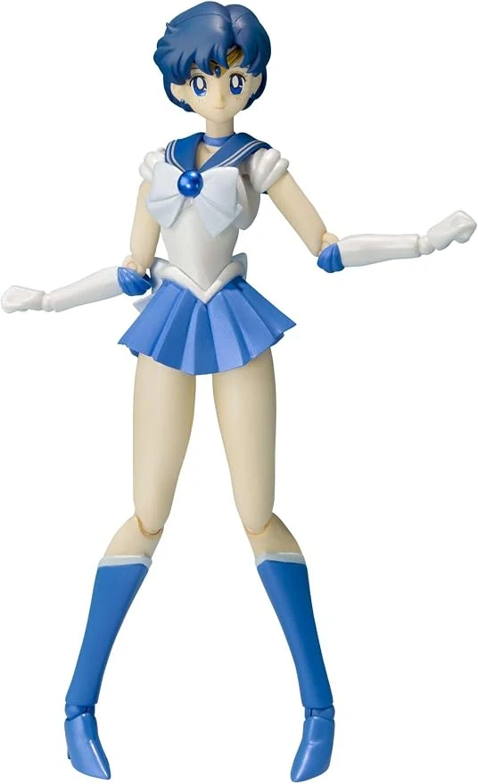 TAMASHII NATIONS Bandai S.H. Figuarts Sailor Mercury Sailor Moon Action Figure
