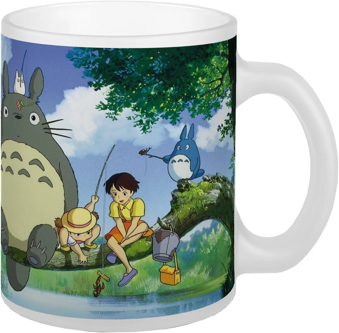 Studio Ghibli Semic SMUGGH01 My Neighbor Totoro Mug Peach 33 cl Multi-Coloured