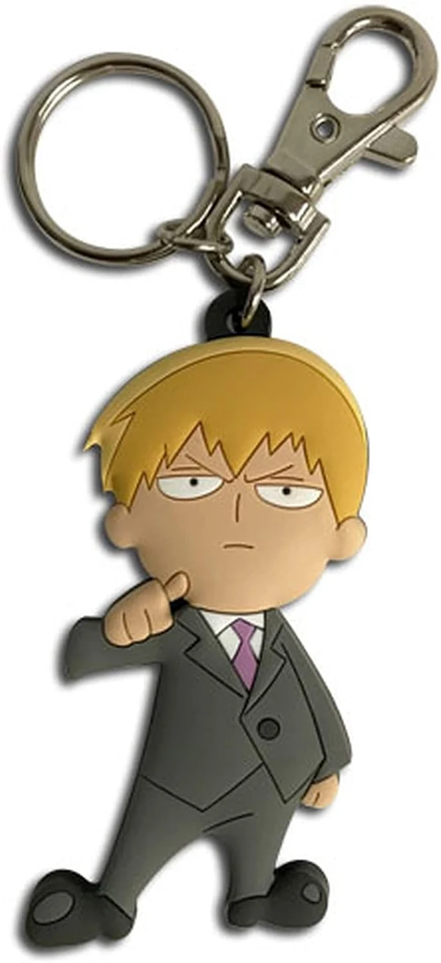 Guudsoud Mob Psycho 100: Reigen PVC Keychain ~ Arataka Reigen C