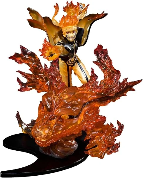TAMASHII NATIONS - Naruto Shippuden - Naruto Uzumaki -Kurama- Kizuna Relation FiguartsZERO Collectible Figure