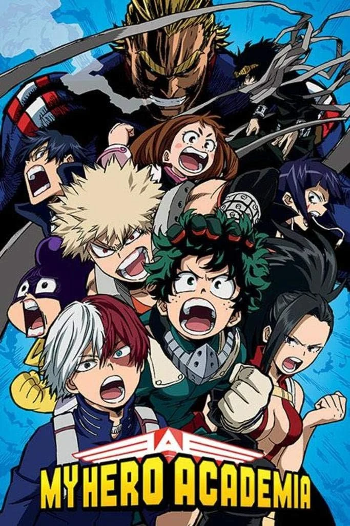 My Hero Academia Poster, Multi-Colour, 61 x 91.5cm
