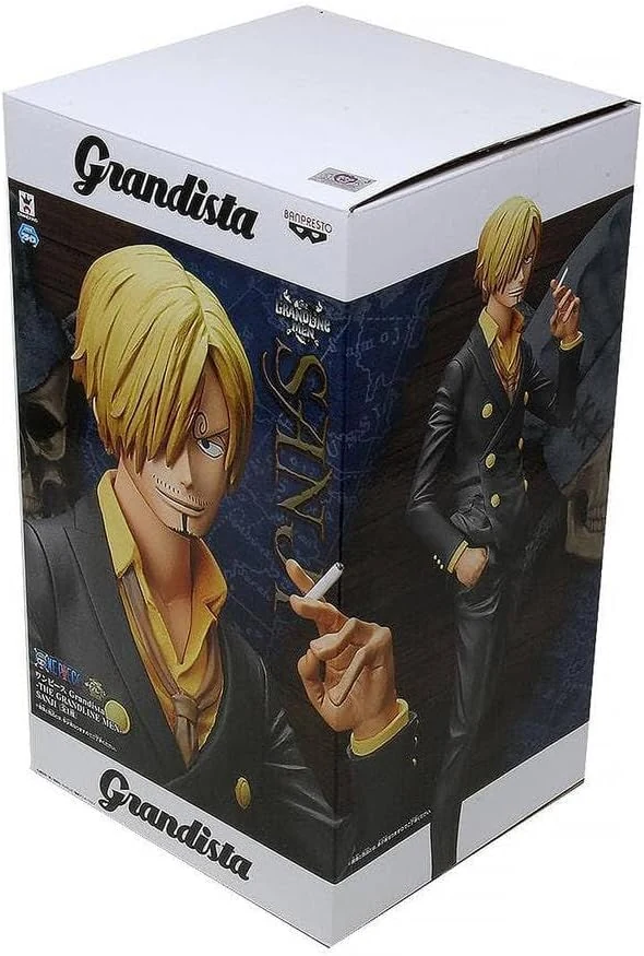 Banpresto BP35786 Onepiece Grandista-The Grandline Men-Sanji, Multicolor