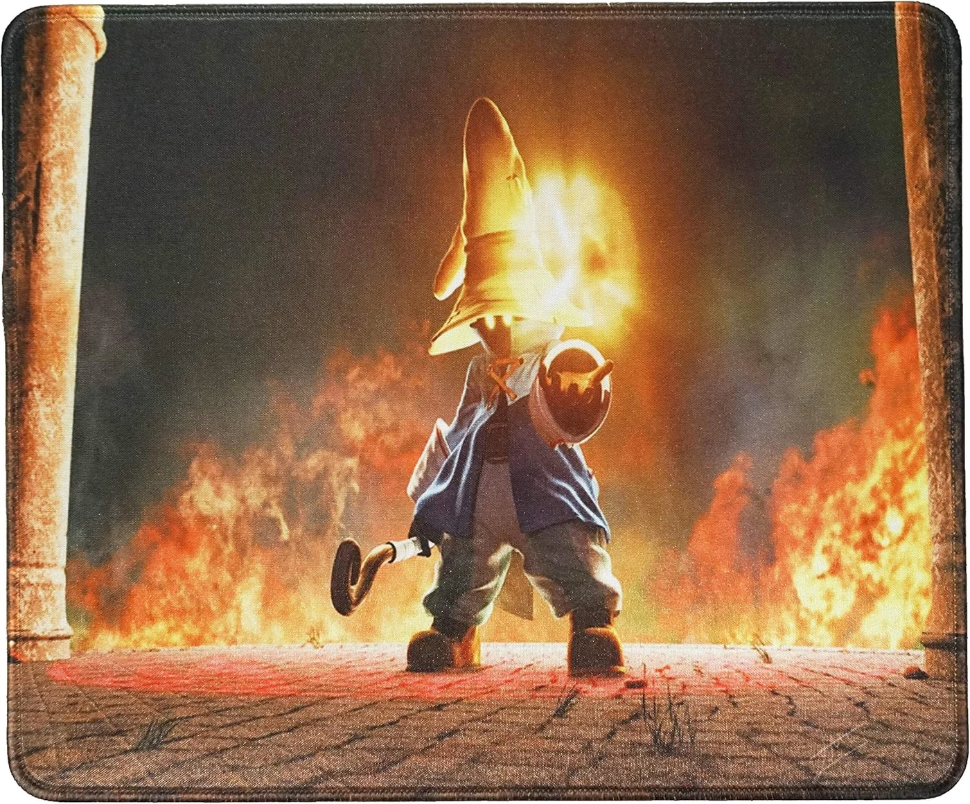 Final Fantasy Mouse Pad 12x10 Inches Office Gaming FF Black mage Mousepad