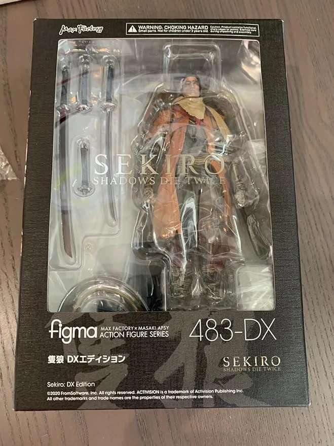 Max Factory Sekiro: Shadows Die Twice: Sekiro Deluxe Figma Action Figure, Multicolor