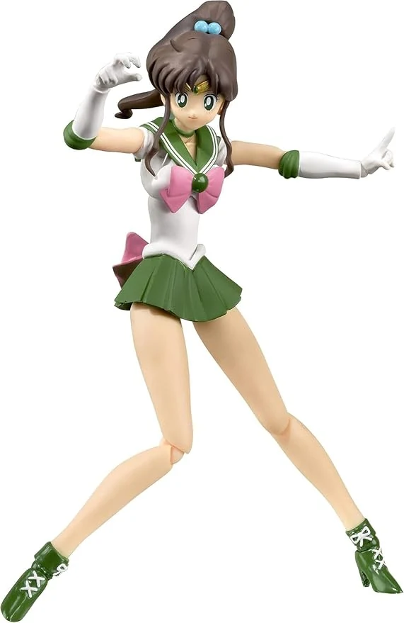 TAMASHII NATIONS - Pretty Guardian Sailor Moon - Sailor Jupiter -Animation Color Edition-, Bandai Spirits S.H.Figuarts Action Figure