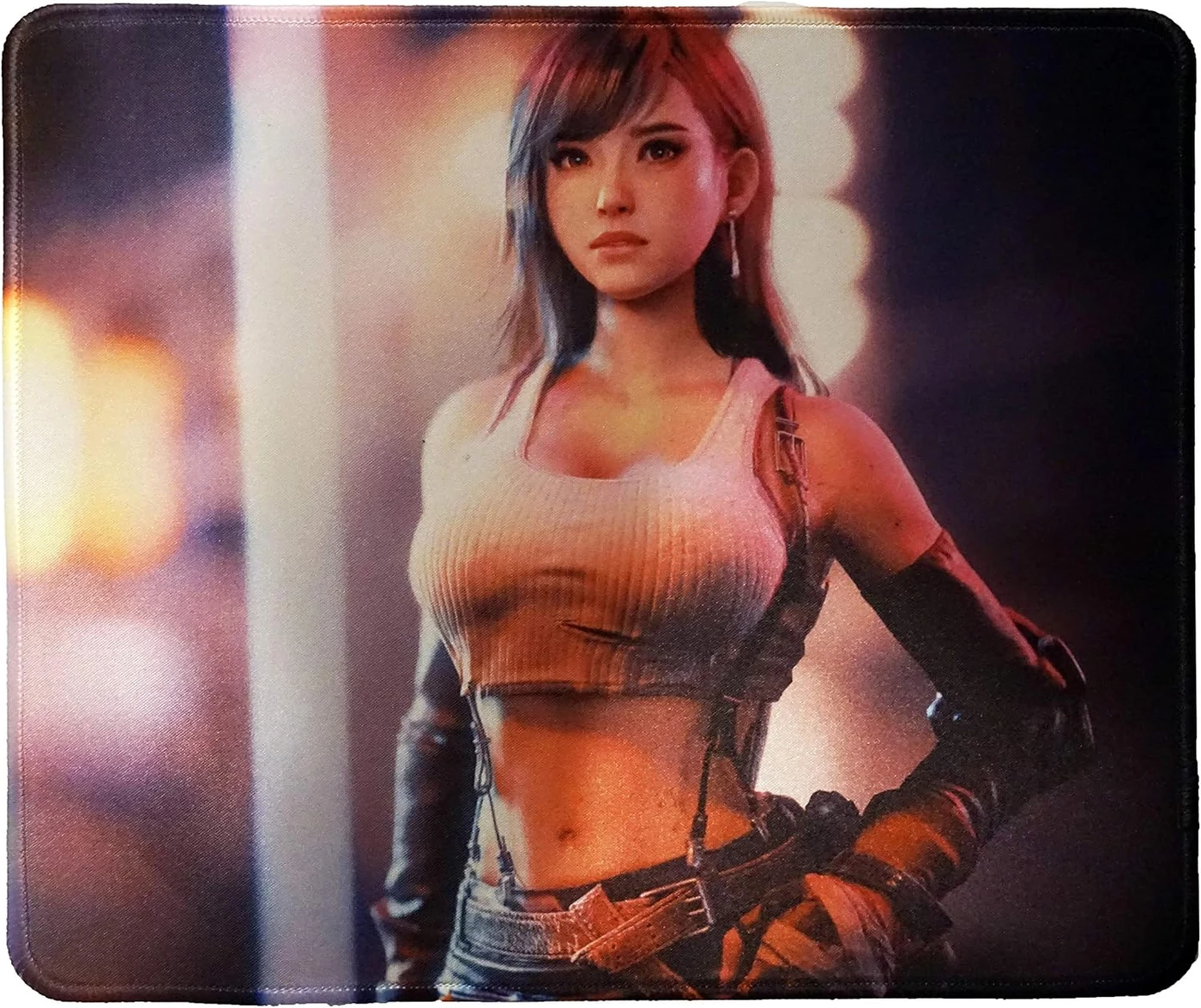 Tifa Mouse Pad 12x10 inches Custom Mousepad Gaming mat Beauty Final Fantasy VII 7 Remake