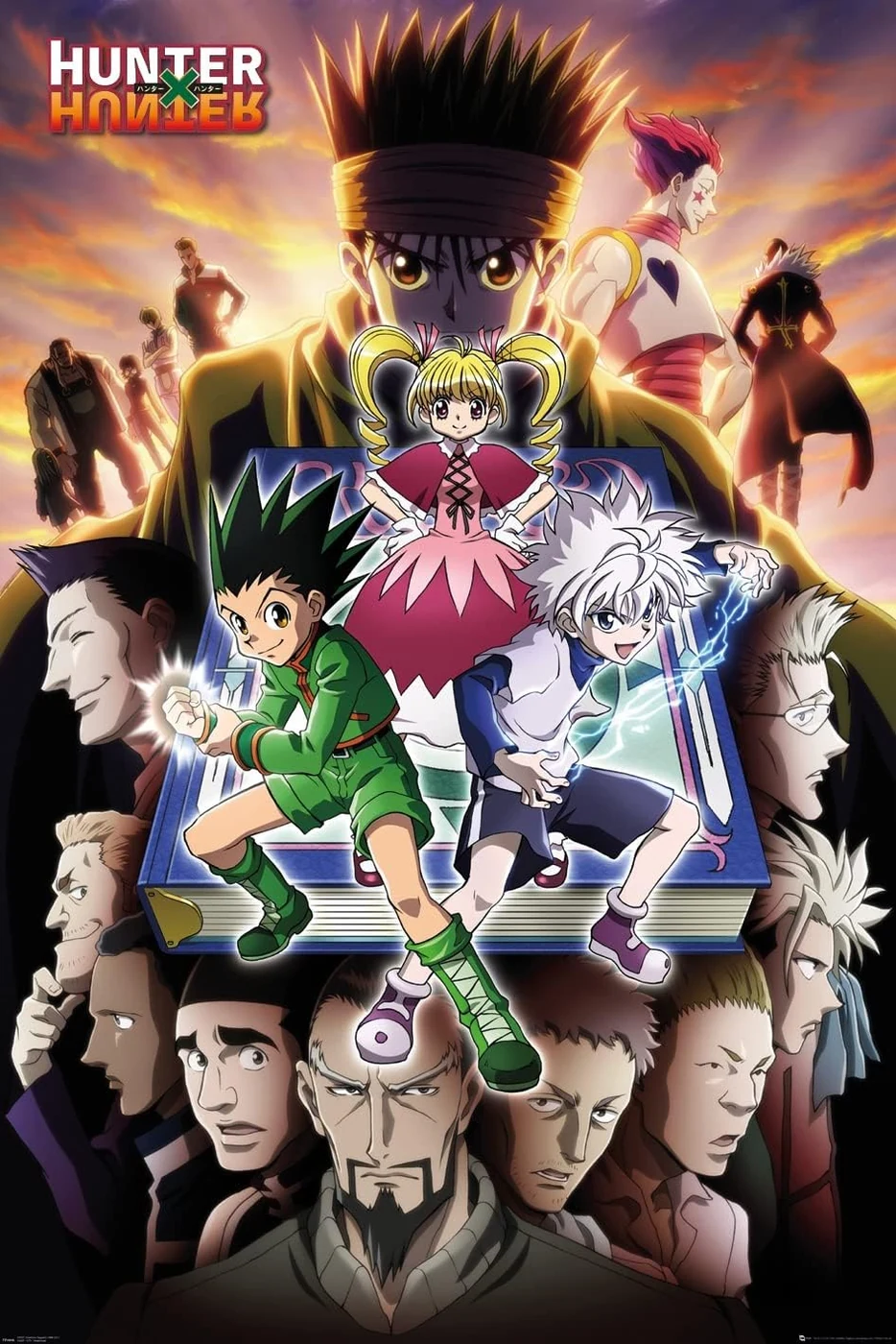 Hunter X Hunter Book Key Art Maxi Poster