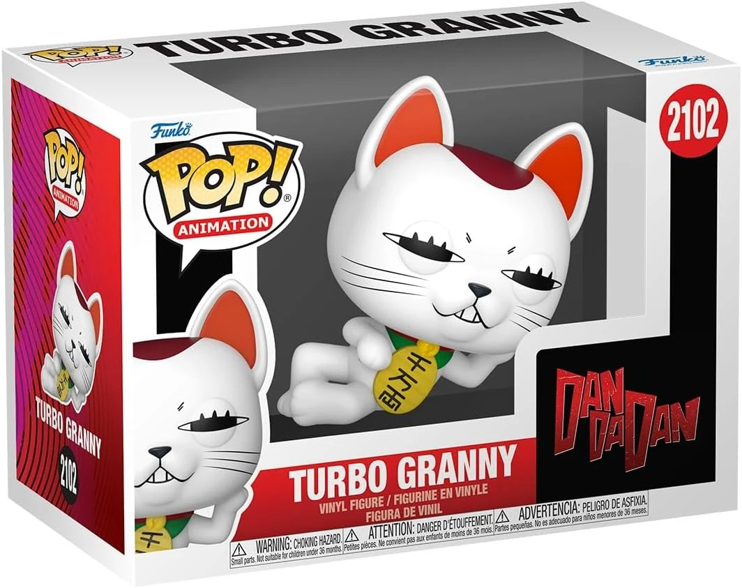 Funko Pop! Animation: Dandadan - Turbo Granny - Collectable Vinyl Figure - Gift Idea - Official Merchandise - Toys for Kids & Adults - Anime Fans - Model Figure for Collectors