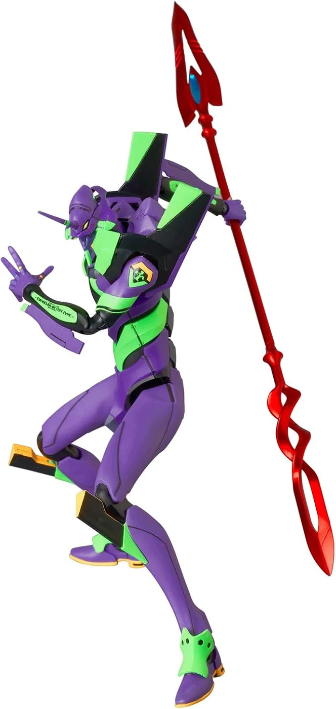 Medicom Evangelion: Eva-01 Shogo-Ki (2021 Version) Mafex Action Figure, Multicolor