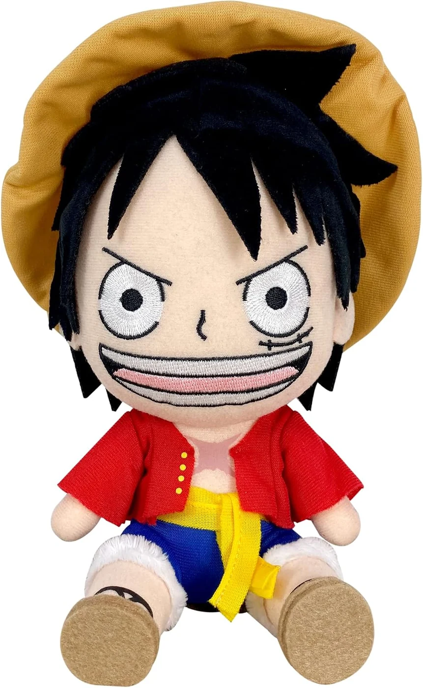 Great Eastern Entertainment One Piece: Monkey D. Luffy (Zou Arc) Sitting Plush 8" H