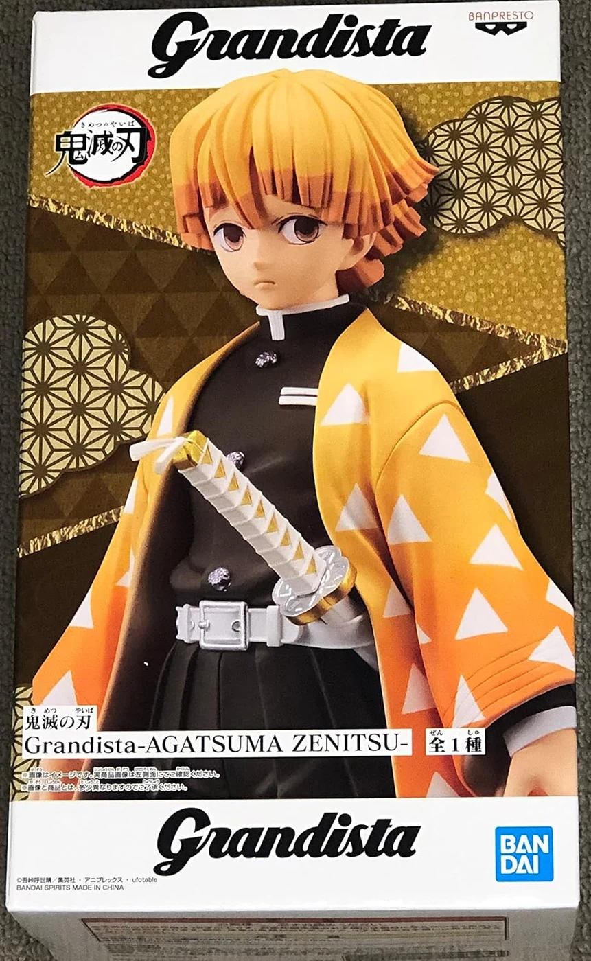 Banpresto 17740 Demon Slayer: Kimetsu No Yaiba Grandista Zenitsu Agatsuma Figure