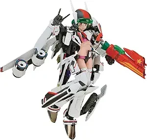 Aoshima Macross Frontier: VF-25F Messiah Ranka Lee Plastic Model Kit, Multicolor