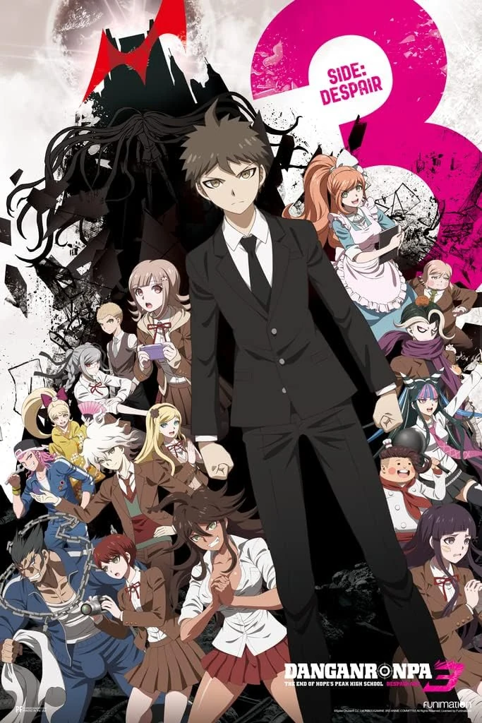 Danganronpa Poster Series 3 Despair Video Game Manga Anime Posters Merch Dangan Ronpa Merchandise Cool Wall Art Print Poster 12x18