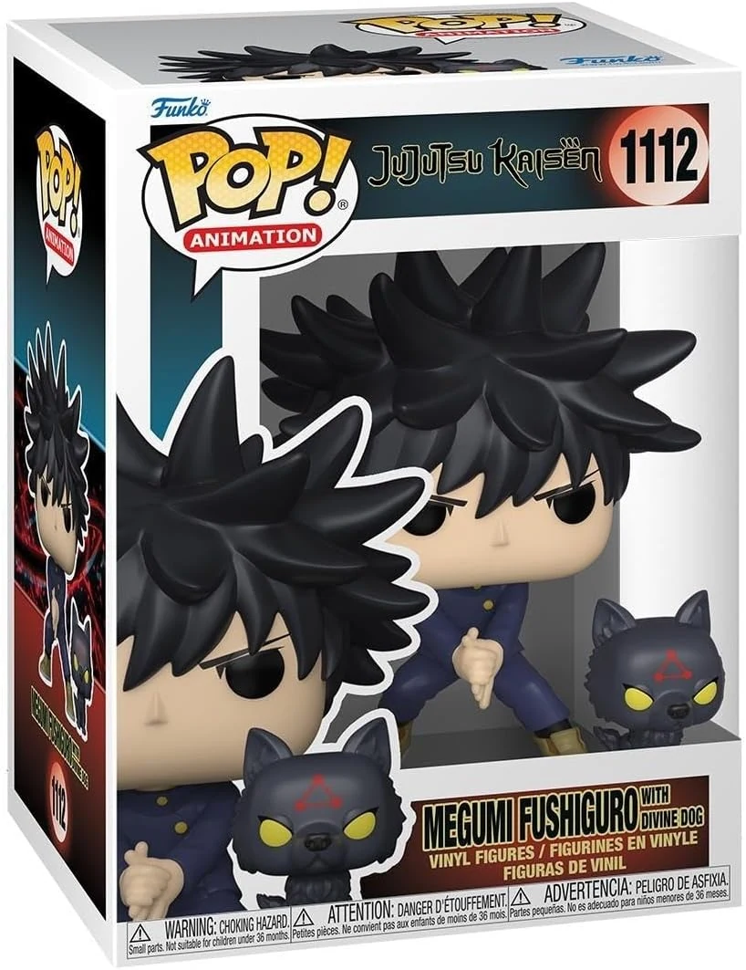 Funko POP! & Buddy: Jujutsu Kaisen (JJK) - Megumi Fushiguro with Dogs