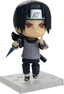 Good Smile Naruto Shippuden: Itachi Uchiha (Black Ops Version) Nendoroid Action Figure Multicolor