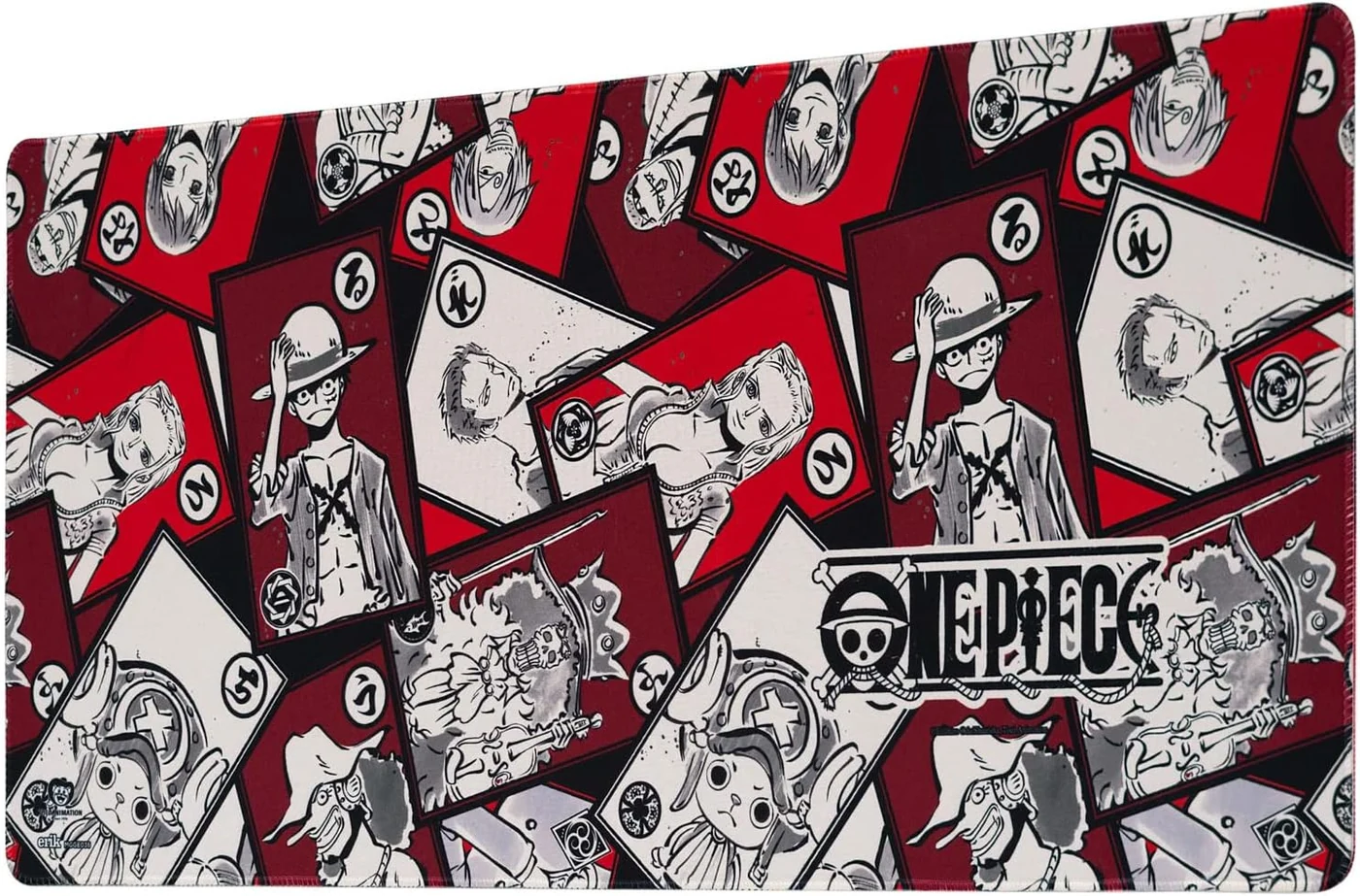 Grupo Erik One Piece Mouse Pad Gaming 31.5x13.78in, One Piece Gifts