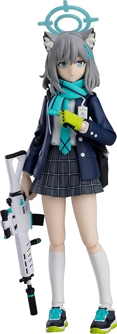 figma Blue Archive Blue Sandwolf Shiroko Non-Scale Plastic Painted Action Figure