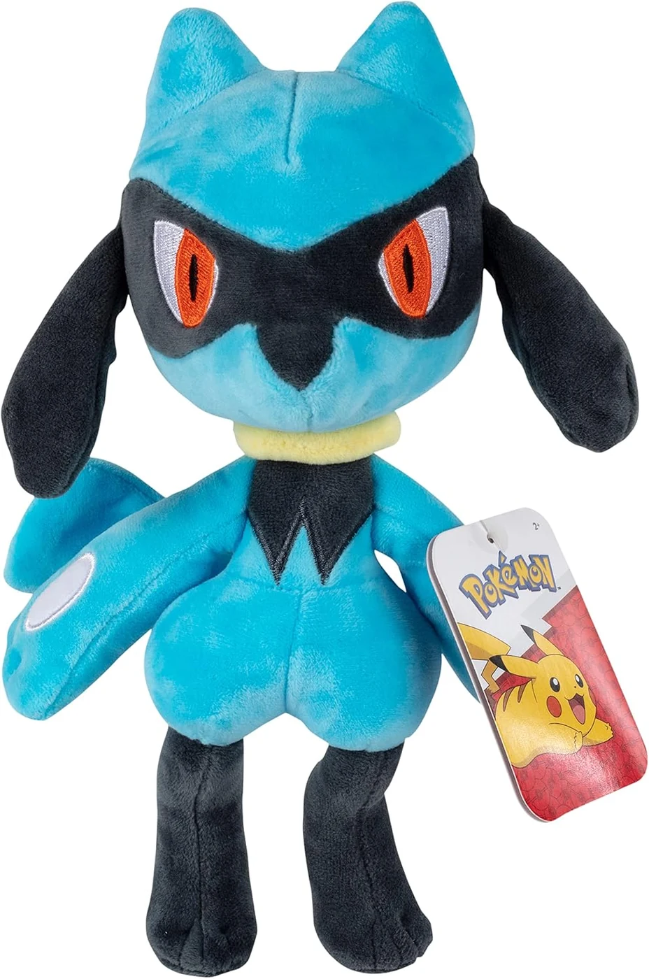 Pokémon 8" Riolu Plush - Officially Licensed - Lucario Evolution Figure - Authentic Soft Stuffed Animal Toy - Gift for Kids, Boys, Girls - 2+