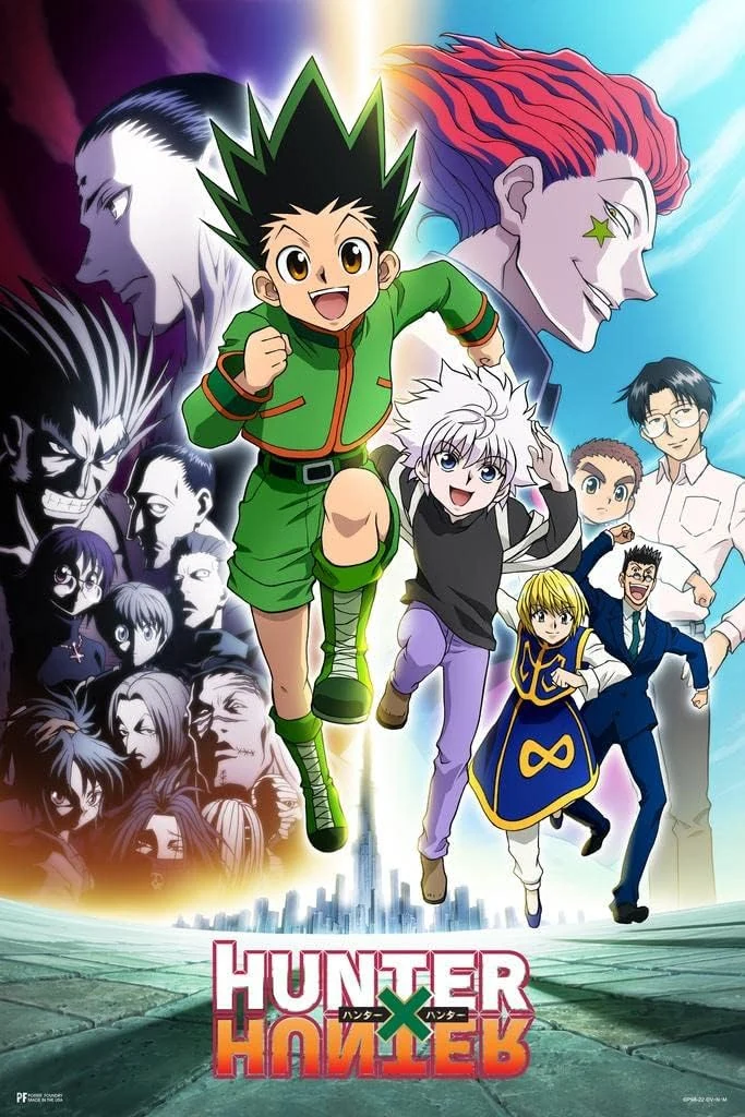 Hunter X Hunter Poster Anime Merch HunterxHunter Movie Graphic Posters HxH Decor Cool Wall Art Print Poster 16x24