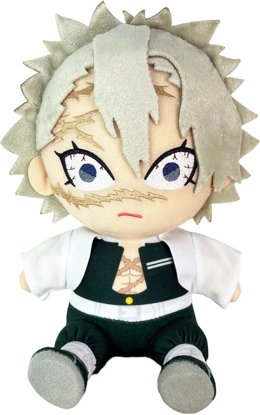 Great Eastern Entertainment Demon Slayer - Sanemi Shinazugawa Sitting Plush 7" H