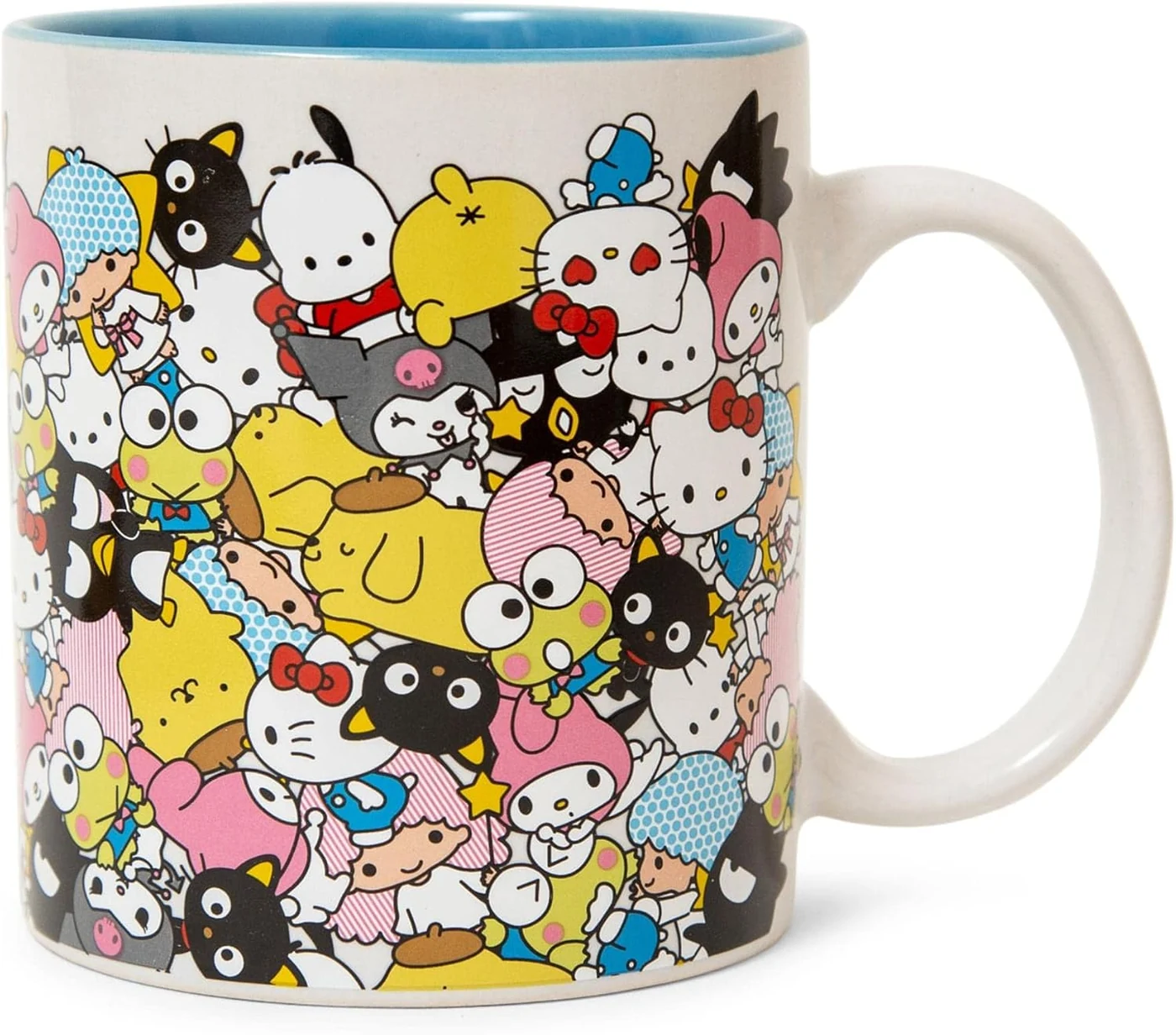 Toynk Sanrio Hello Kitty And Friends Ceramic Mug | BPA-Free Coffee Cup For Espresso, Tea | Holds 20 Ounces