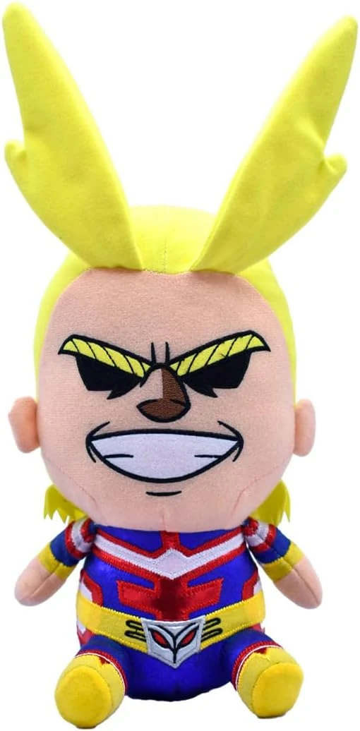 Just Toys LLC My Hero Academia All Might 6″ Glow‑in‑the‑Dark Plush Toy – Officially Licensed Anime Collectible