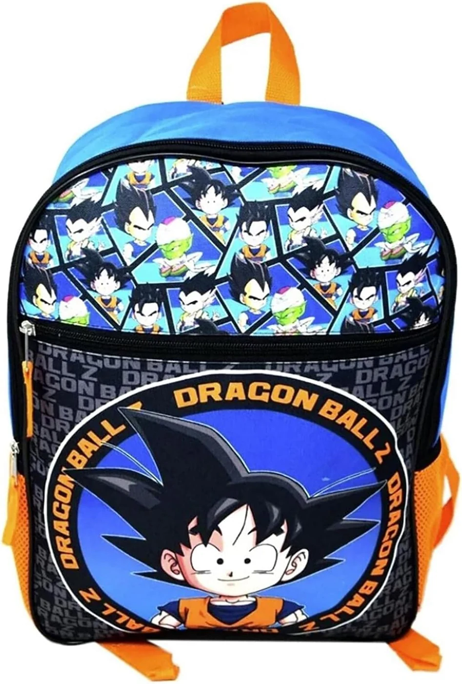 Bioworld Dragon Ball Z 16" Backpack with 1 front pocket