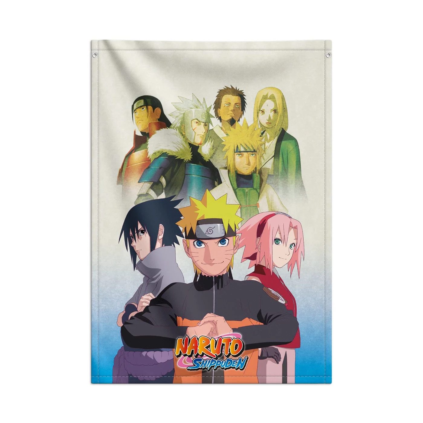 Grupo Erik Naruto Decorative Flag | 27.5 x 39.3 inches - 70 x 100 cm | Wall Tapestry - Wallscroll - Hanging Scroll - Poster - Kakemono | Wall Decor