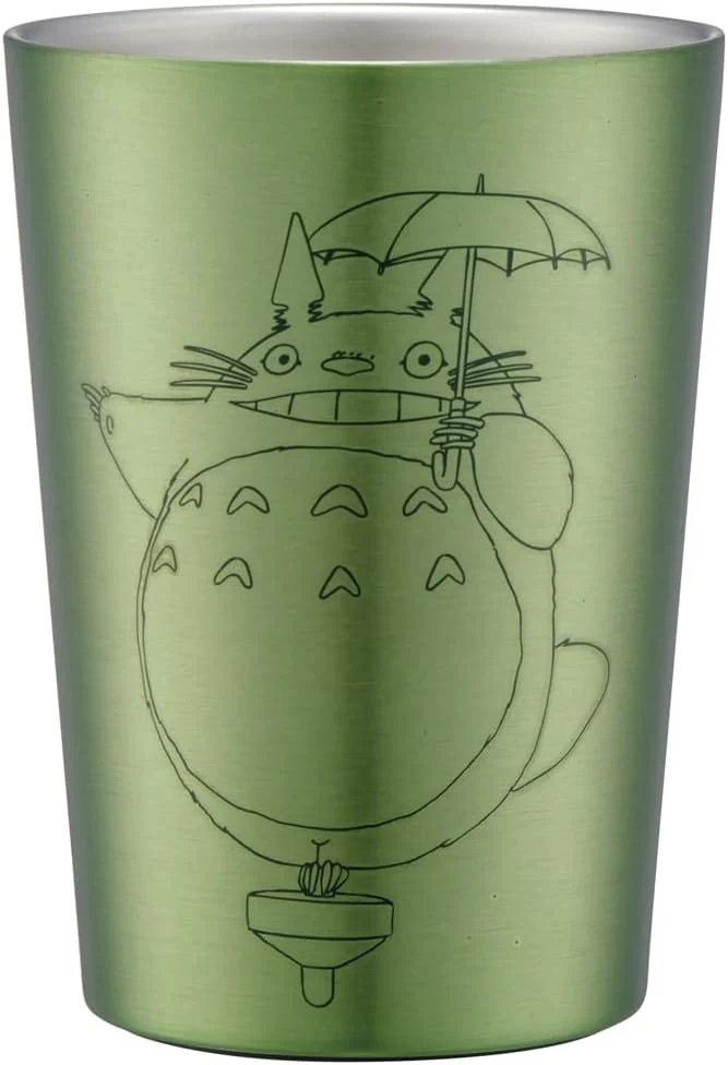Skater STCV2-A Insulated Convenience Store Coffee, Stainless Steel Tumbler, 13.5 fl oz (400 ml), M, My Neighbor Totoro, Tree Nuts, Studio Ghibli, Vacuum Insulated