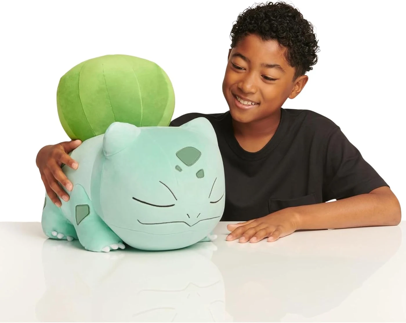 Pokémon Bulbasaur Sleeping Plush - 18-Inch Premium Plush in Sleeping Pose