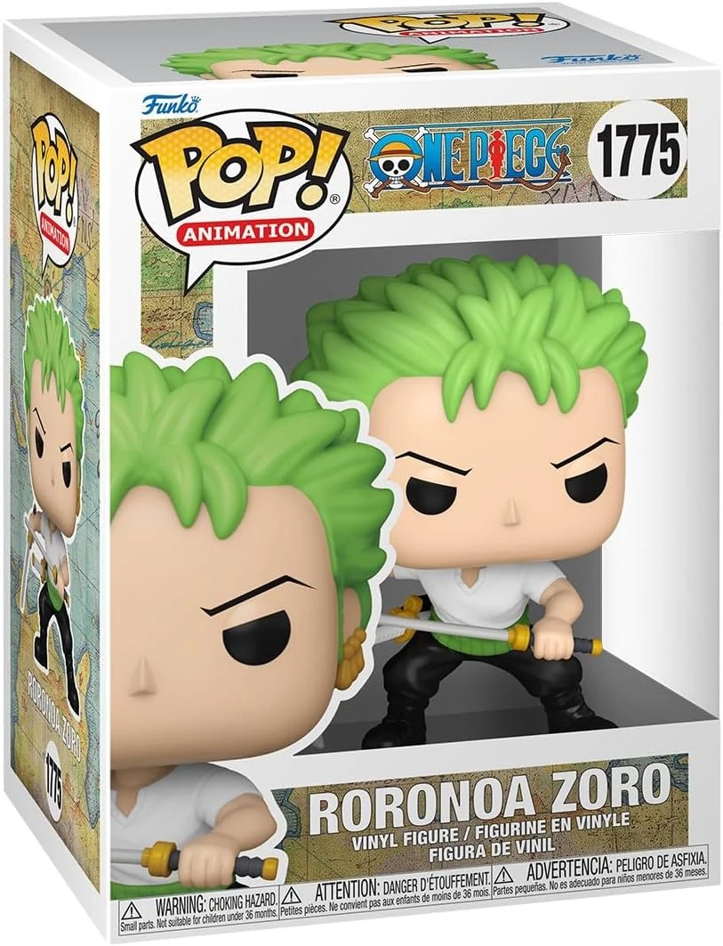 Funko POP! Animation: One Piece - Zoro - 1 in 6 Chance of Rare Chase