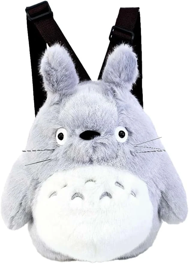 スタジオジブリ Studio Ghibli - My Neighbor Totoro - 16" Gray Big Totoro Backpack