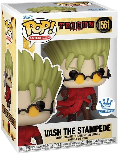 Funko Pop! Animation: Trigun - VASH The Stampede with Punisher Cross Shop Exclusive, 76740