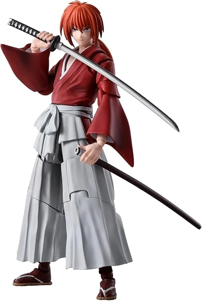 TAMASHII NATIONS - Rurouni Kenshin: Meiji Swordsman Romantic Story - Kenshin Himura, Bandai Spirits S.H.Figuarts Action Figure