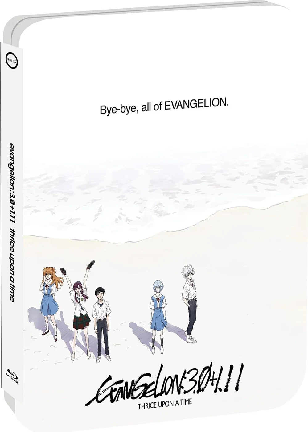 Evangelion: 3.0+1.11 Thrice Upon a Time - Limited Edition Steelbook [Blu-ray]