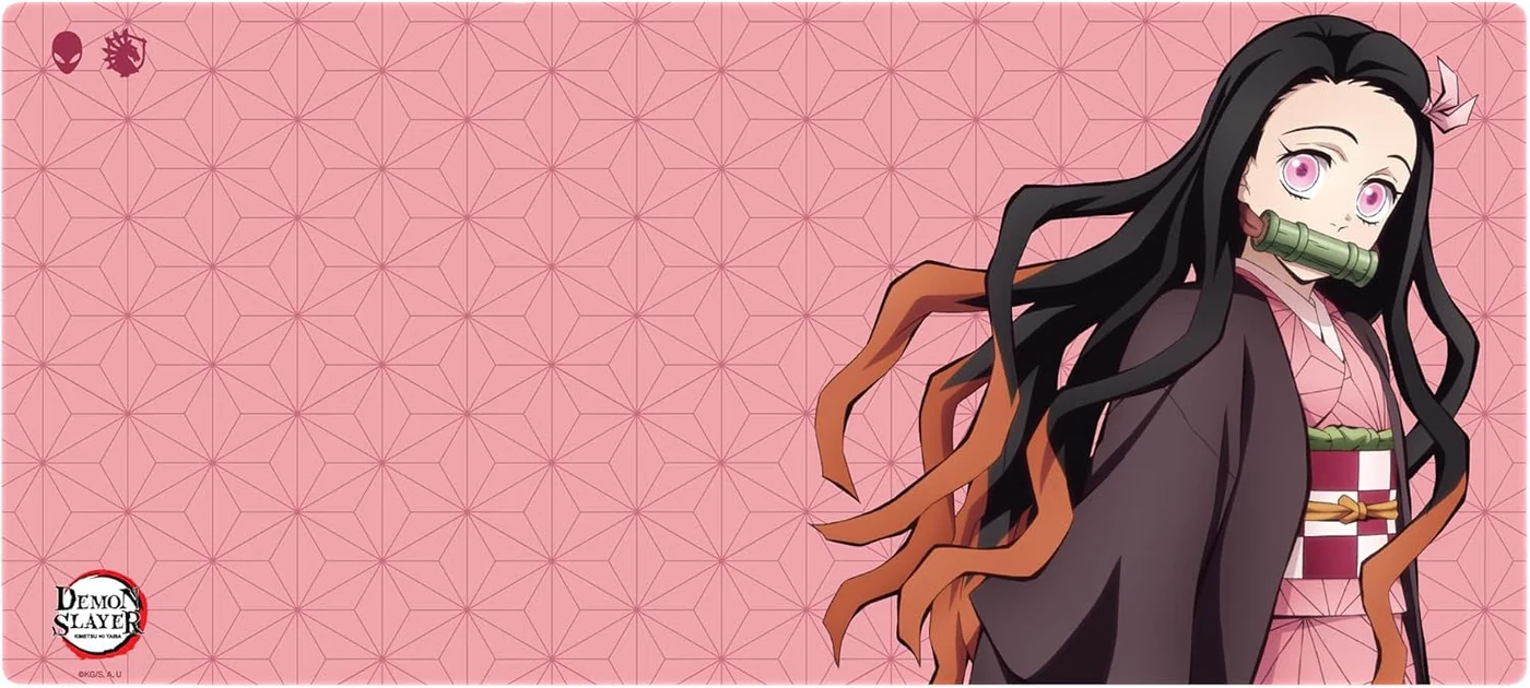 Demon Slayer Kimetsu No Yaiba Nezuko Gaming Mousepad, 35x16