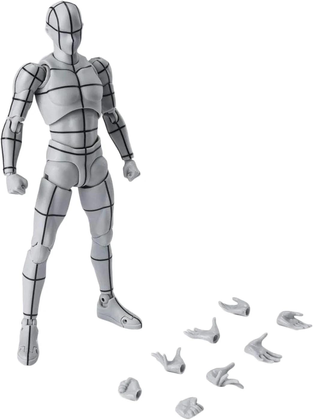 Body-kun Sports Edition SHF Figuarts Action Figure Wire Frame Gray Color Version