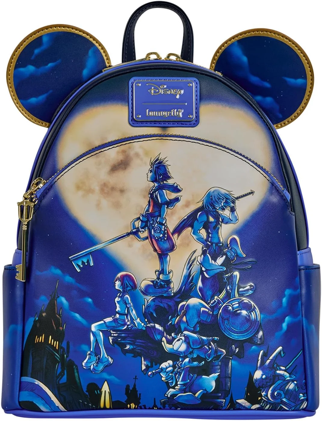 Loungefly Disney Kingdom Hearts Mickey Mini-Backpack, Amazon Exclusive