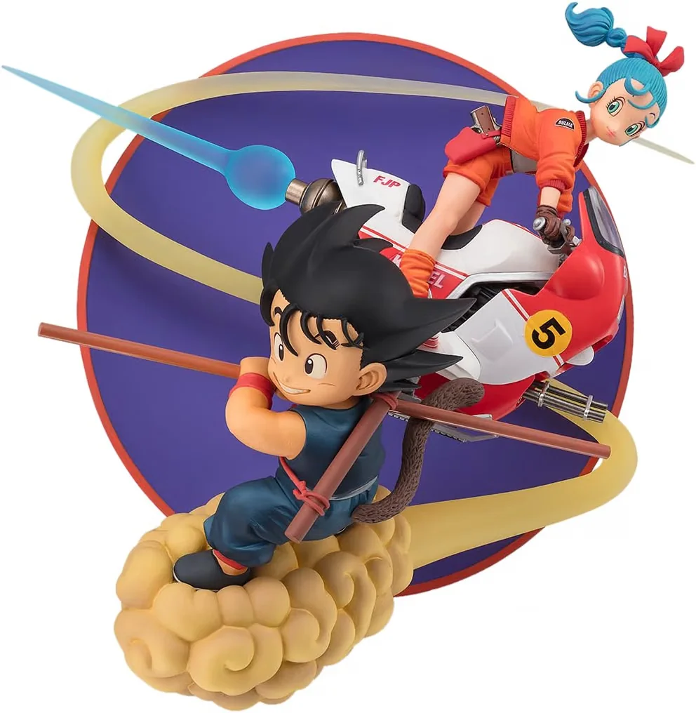 TAMASHII NATIONS - Dragon Ball - Son Goku & Bulma FiguartsZERO Collectible Figure