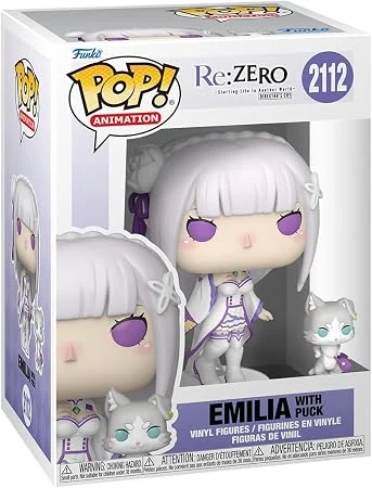 Funko POP! & Buddy: Re: Zero - Emilia with Puck