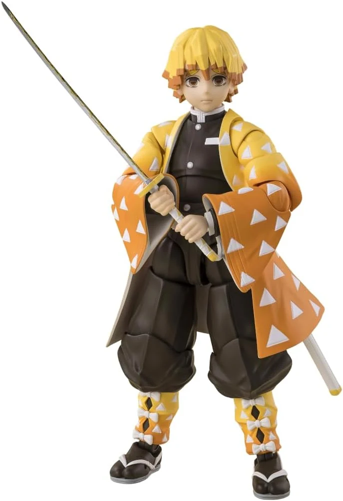 TAMASHII NATIONS - Demon Slayer: Kimetsu no Yaiba - Zenitsu Agatsuma S.H.Figuarts Action Figure