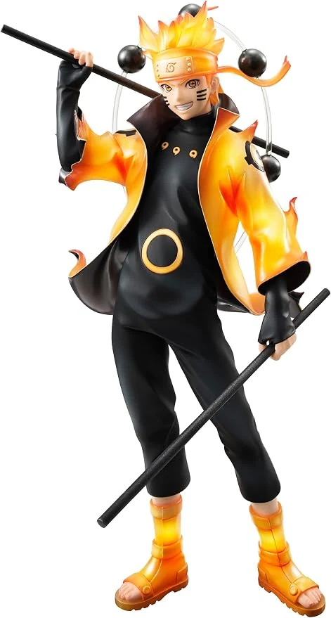 Megahouse-G.E.M. Series Naruto Shippuden Naruto Uzumaki Six Paths Sage Mode G.E.M.15th Anniversary ver.