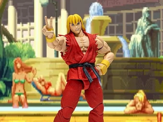 Storm Arena Street Fighter Zero 3 Ken Masters 1/12 Scale Collector Action Figure