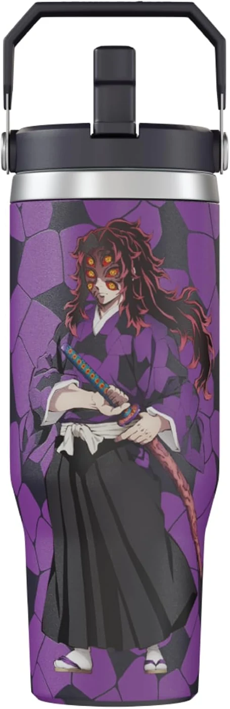 Demon Slayer Kimetsu No Yaiba Kokushibo Tumbler, 30 Oz, Stainless Steel