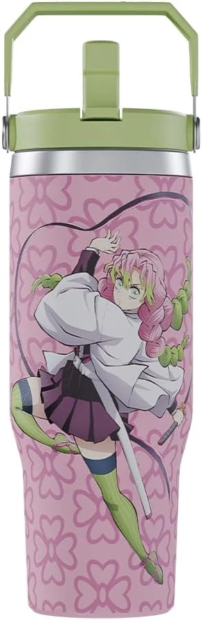 Demon Slayer Kimetsu No Yaiba Mitsuri Love Hashira Anime Tumbler, 30 Oz