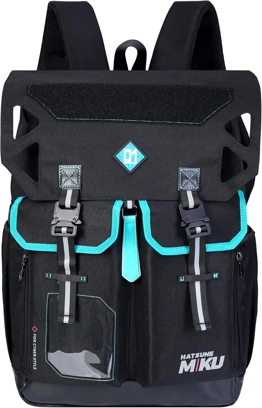 Backpack Travel Daypack Collaboration Series for Hatsune Miku, 27L Hiking Bag for Women & Men